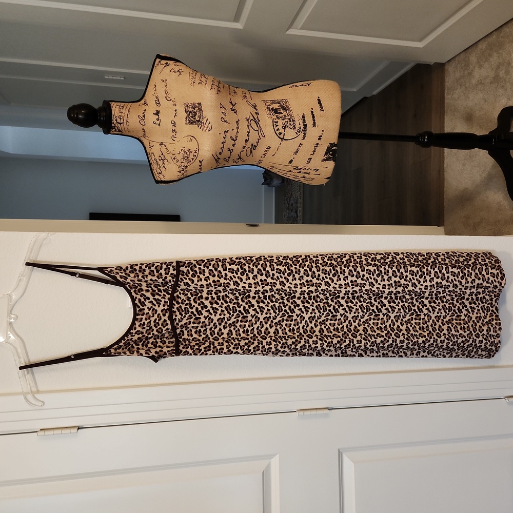 Leopard Print Nightgown